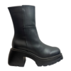 Botas altas negro con plataforma