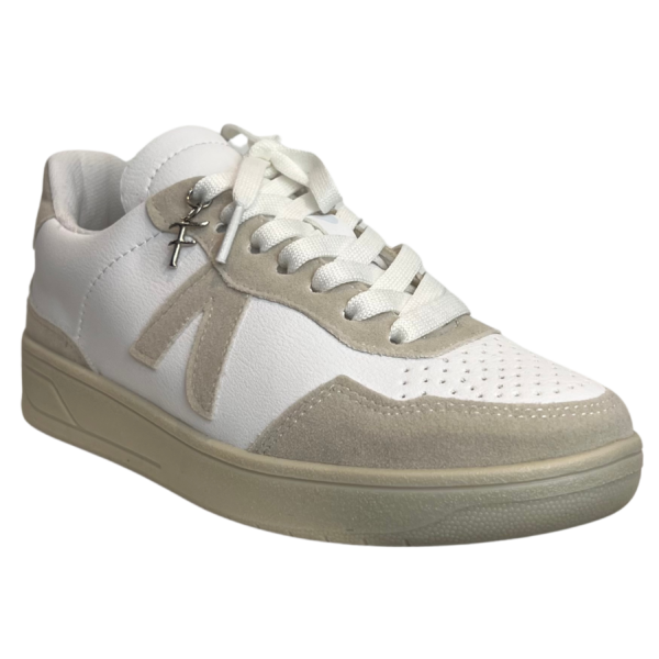 Tenis dupe veja blancos con gris