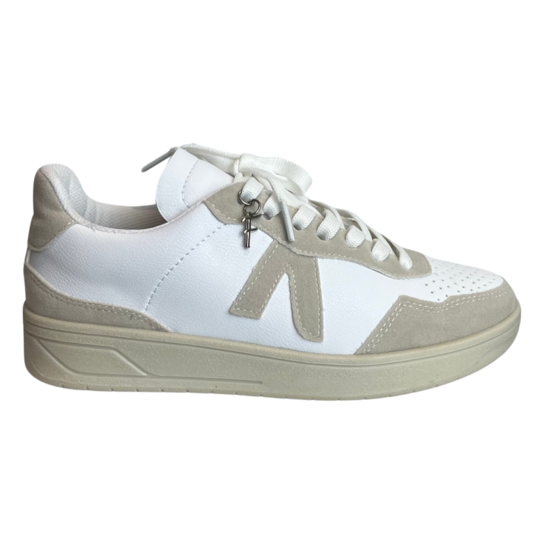 Tenis dupe veja blancos con gris